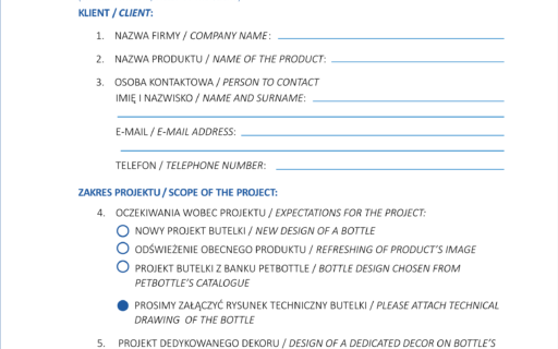 Pierwsze kroki z Petbottle